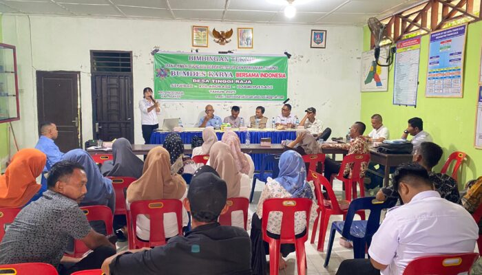 BUMDES Desa Tinggi Raja Gelar Bimtek Budidaya Bebek Petelur